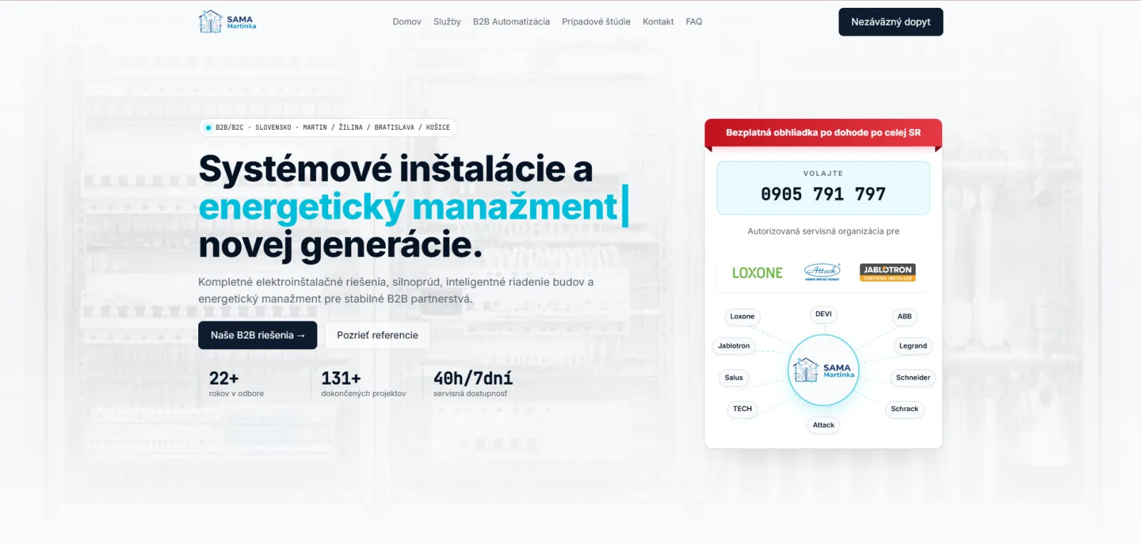 HERO page